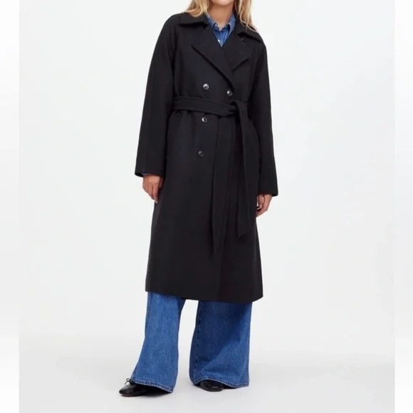 Madewell Double-Breasted Trench Coat Size XS